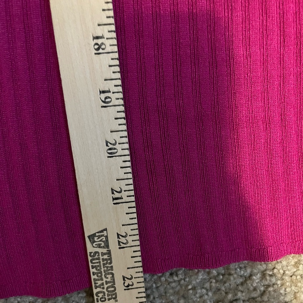 Jessica Simpson Adrielle Long Sleeve Sweater Top in Festival Fuchsia size L - Picture 9 of 14